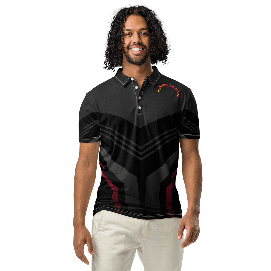 Smiley Vibe Men's Polo Shirt product image (3)
