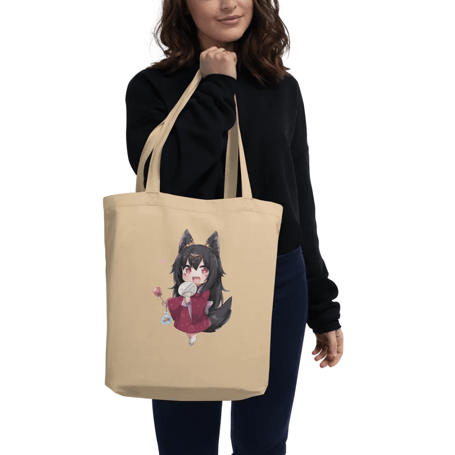 Whimsical Wolf Spirit Eco Tote product image (2)