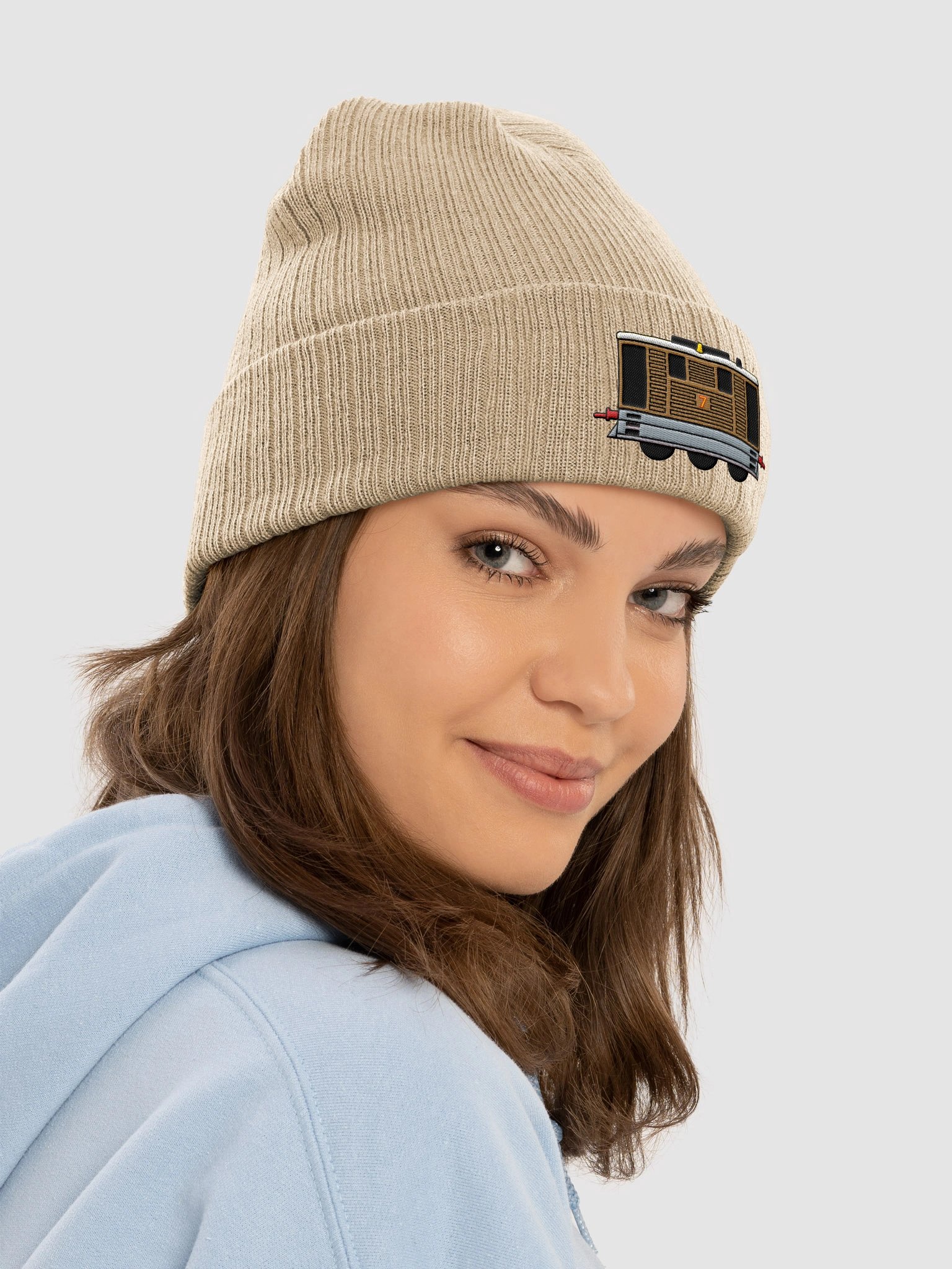 Toby Embroidered Beanie product image (6)
