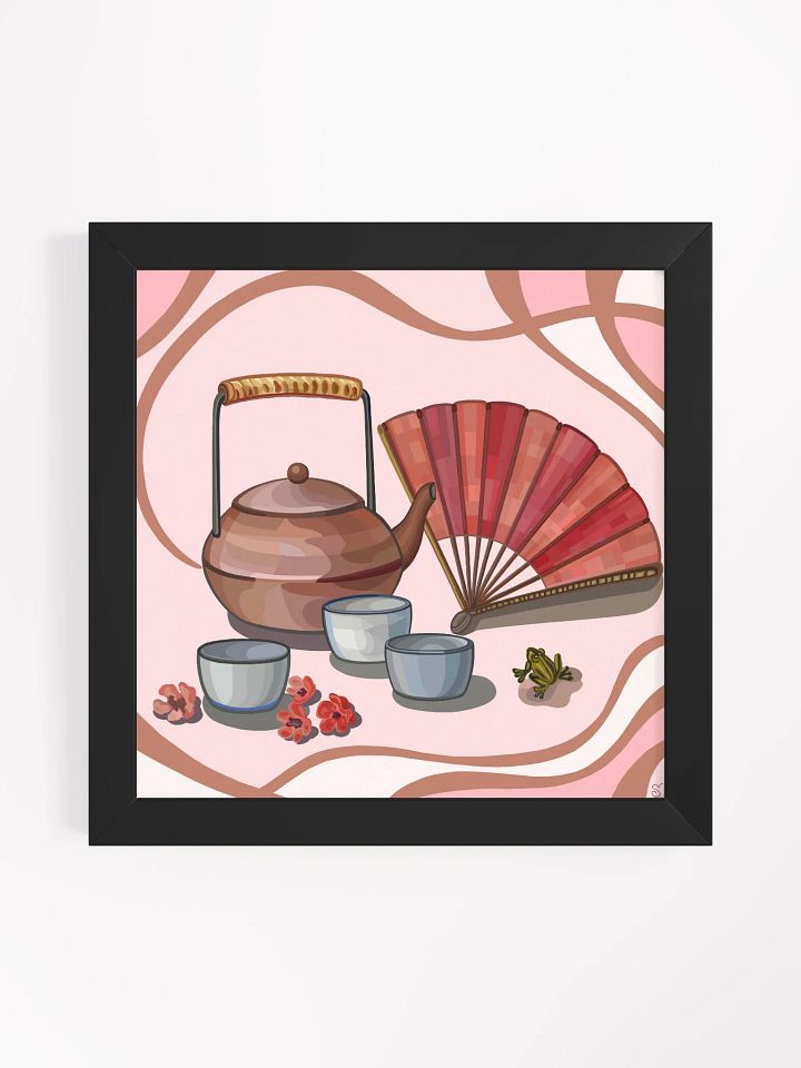 Tranquil Teatime Framed Poster - Coffee Shop No. 8 product image (3)