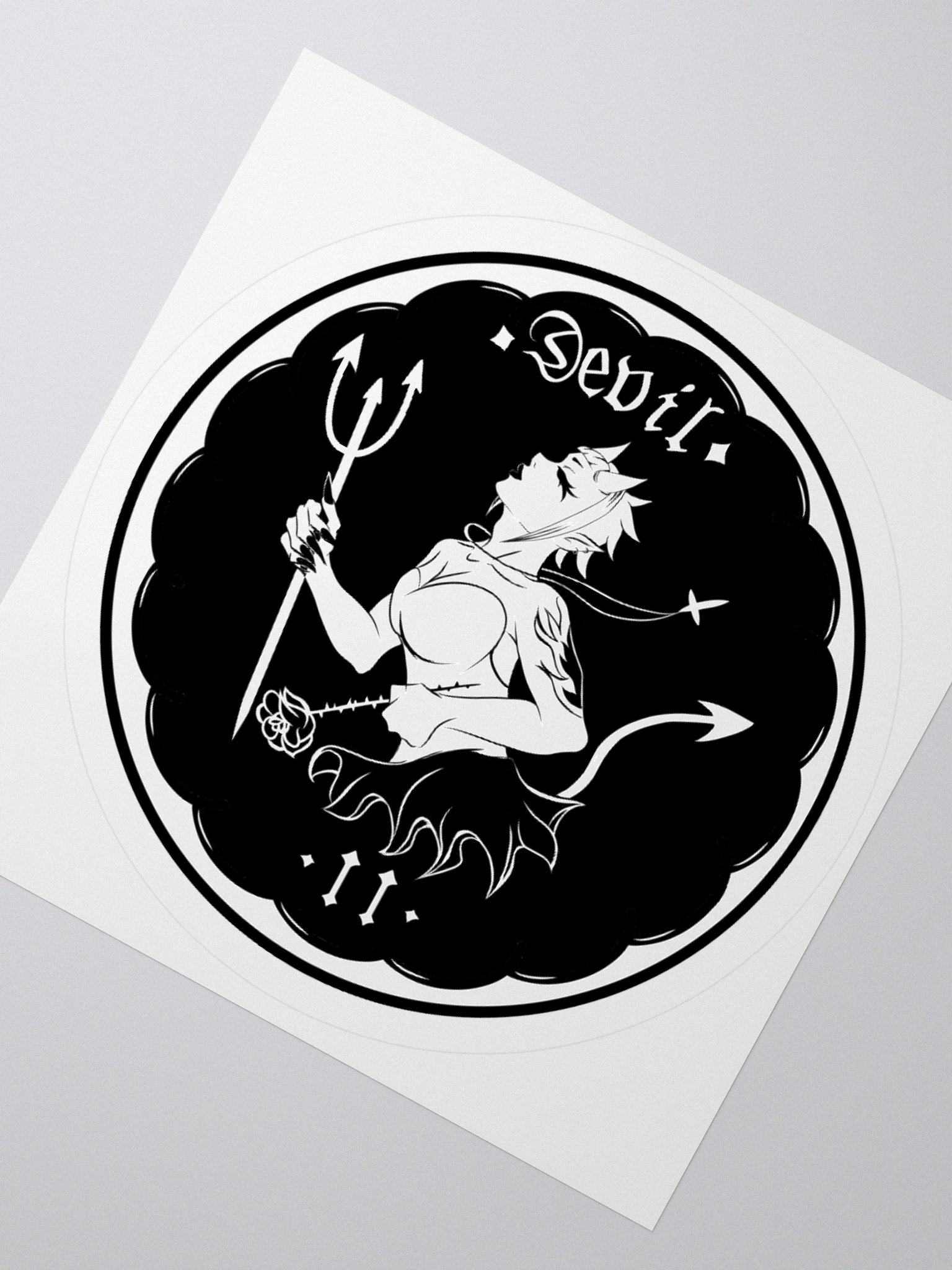 Tarot Collection: 'The Devil' Sticker product image (4)