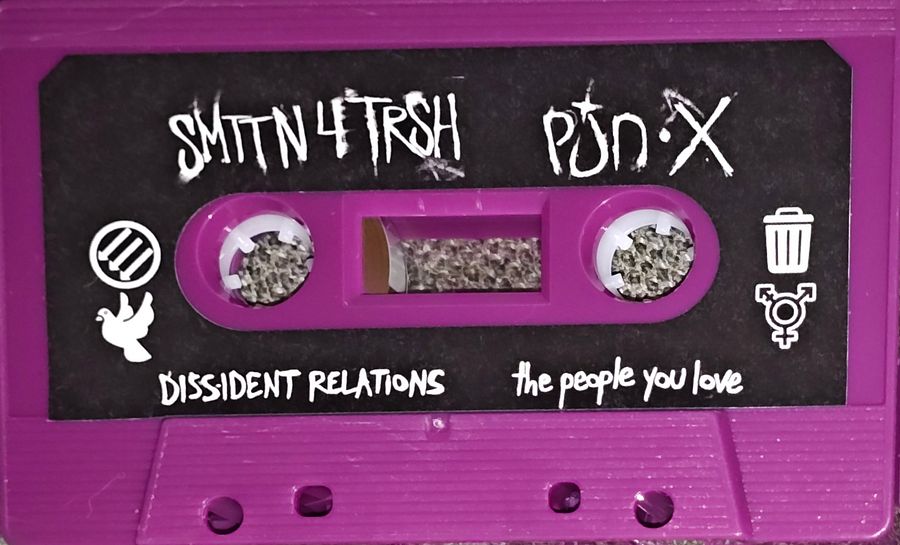 Smitten for Trash / pjn x - Dissident Relations; The People You Love [Cassette] product image (3)