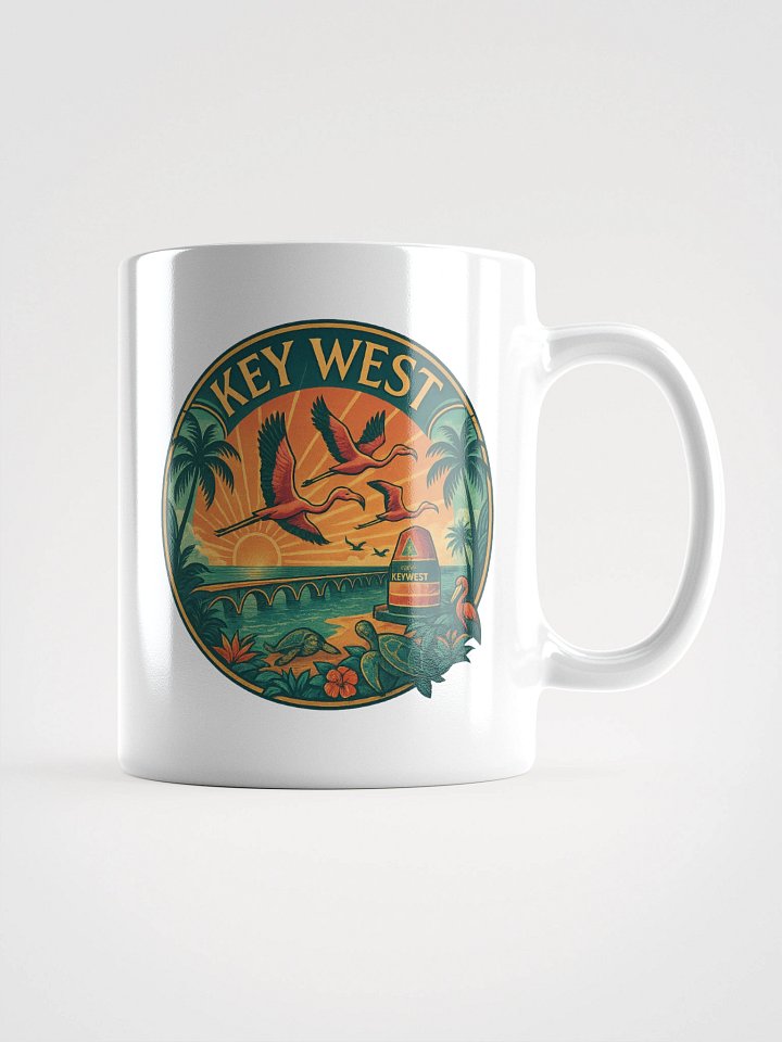 Key West Ceramic Mug with Southernmost Point Buoy product image (2)