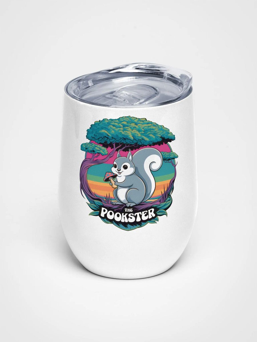 Sunset Squirrel Wine Tumbler product image (1)