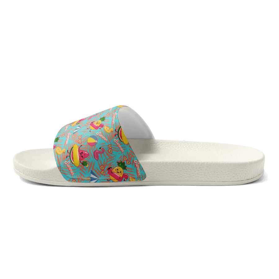 Funny Floaties Summer Hawaiian Women's Slides product image (7)