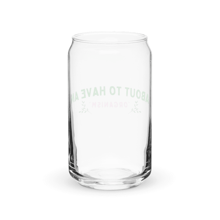 "Organism" Can-Shaped Glass product image (2)