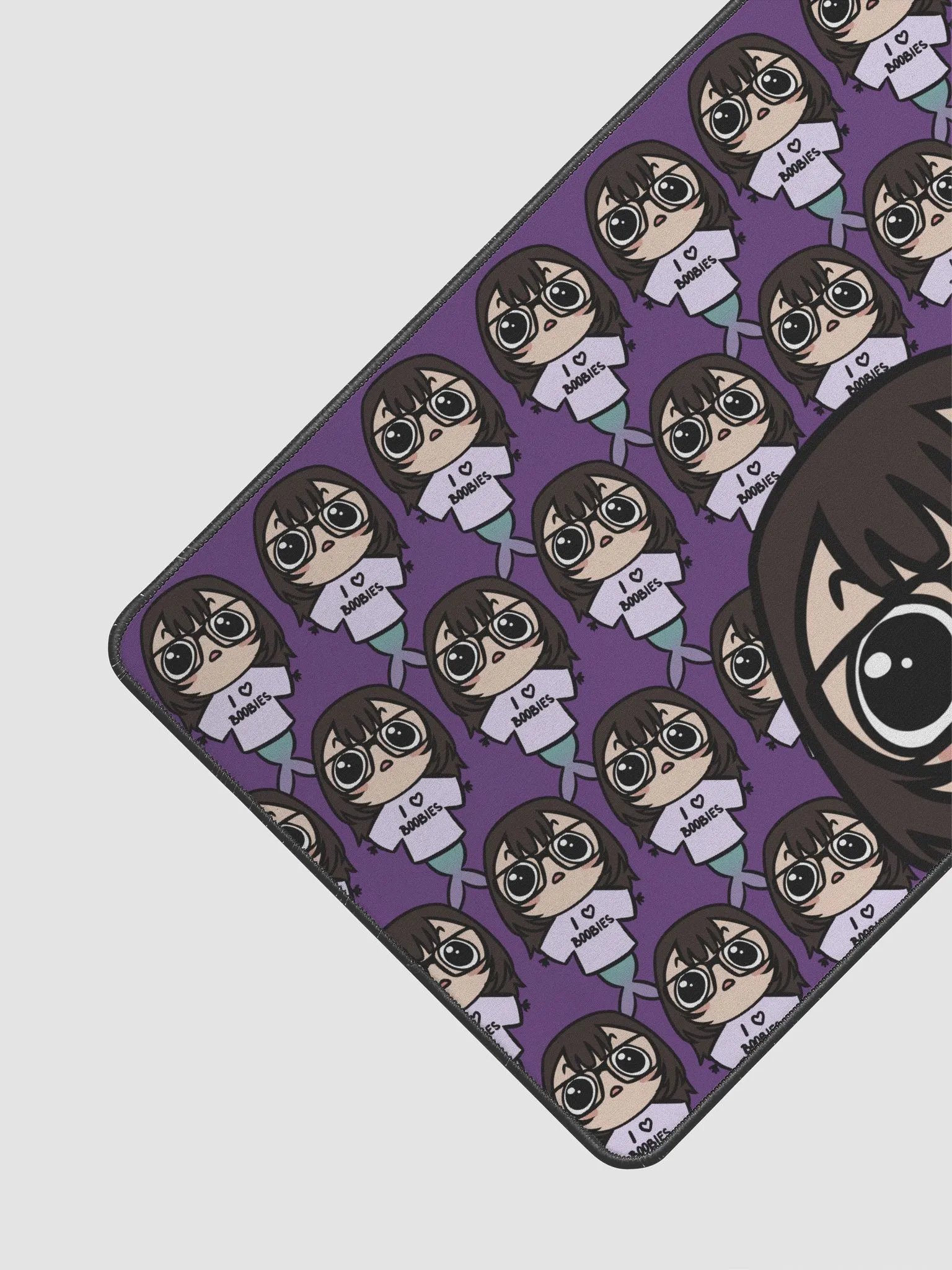 I Love Boobies Goobersona Desk Mat product image (2)