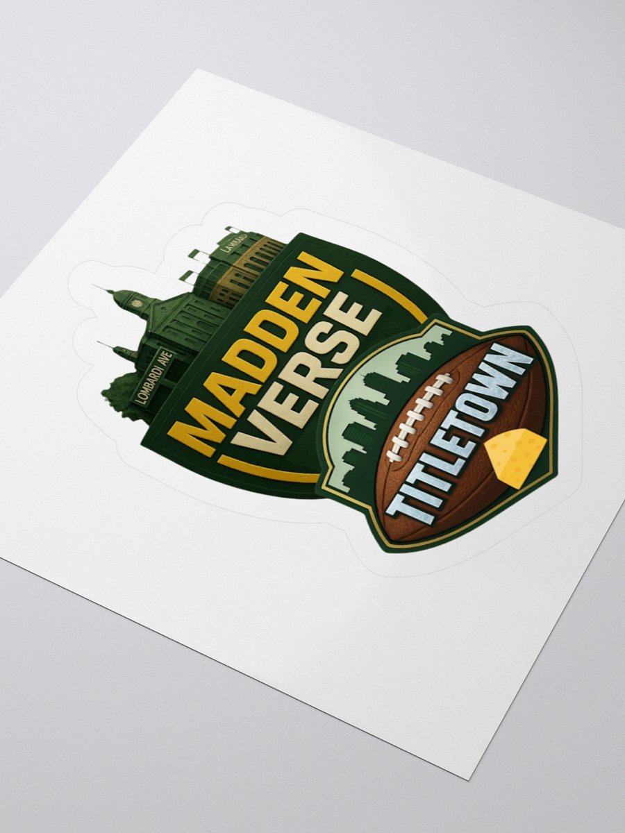TITLETOWN CHEESEHEAD STICKER product image (3)