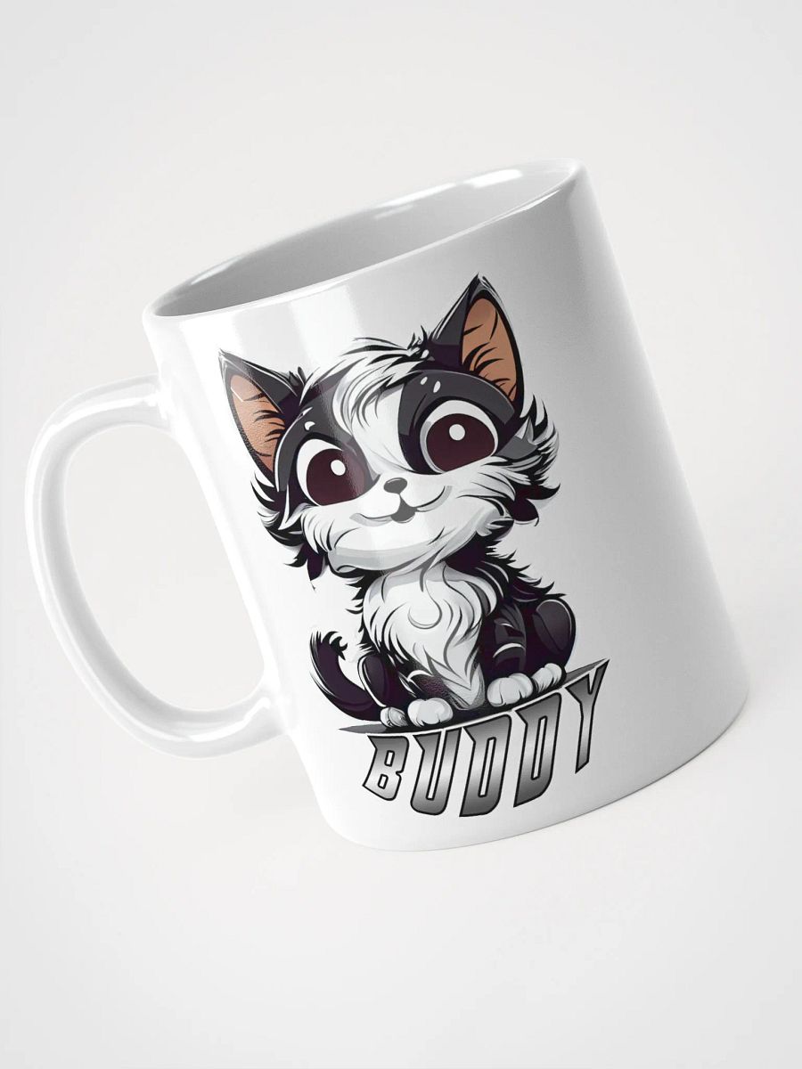 Buddy White Glossy Mug product image (7)