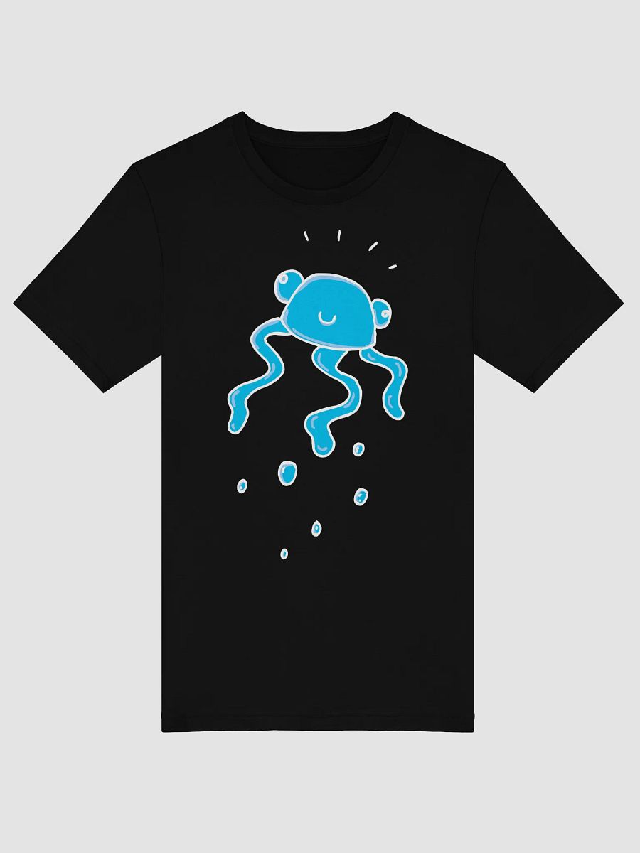 Blue Jellyfish T-Shirt (Front Design) product image (1)