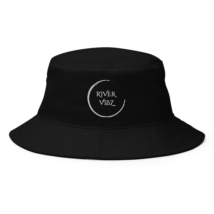 Faded White Circle River Vibz Bucket Hat product image (1)