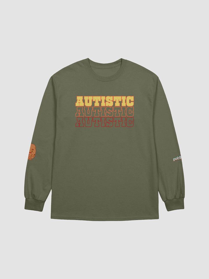 AUTISTIC CAT long sleeve tee product image (22)