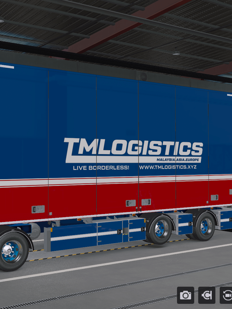 ETS2 TM Changeable Multicolor Skin - Scania R & S 2016 (Next Gen) TANDEM/RIGID - Company Pack Skin | Truckers Malaya Custom Skin Pack 1 product image (8)