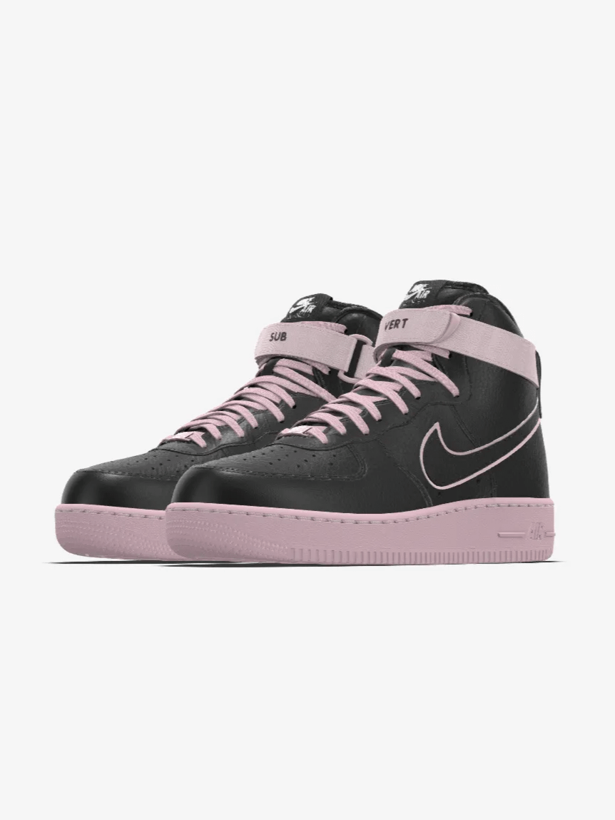 Flamingo Subvert Air Force 1 High by Alluci N1K3-C1TY|Co-Lab product image (1)