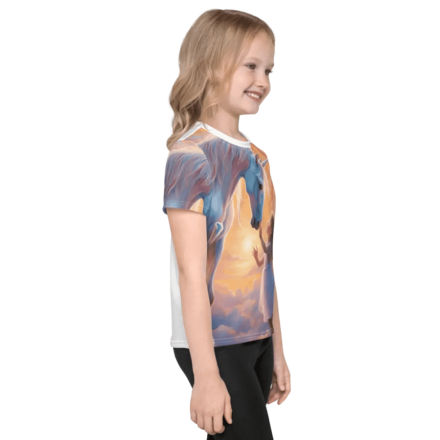 Dreamy Unicorn Touch Kids T-Shirt product image (3)