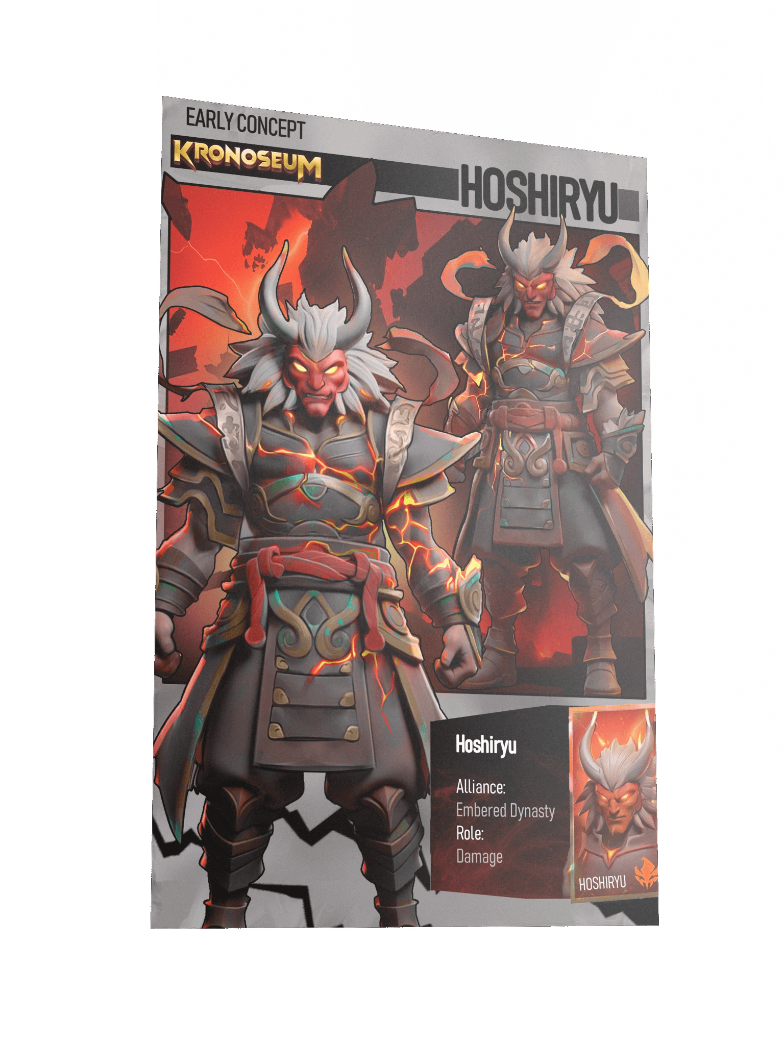 Hoshiryu Early Concept Art Poster product image (2)