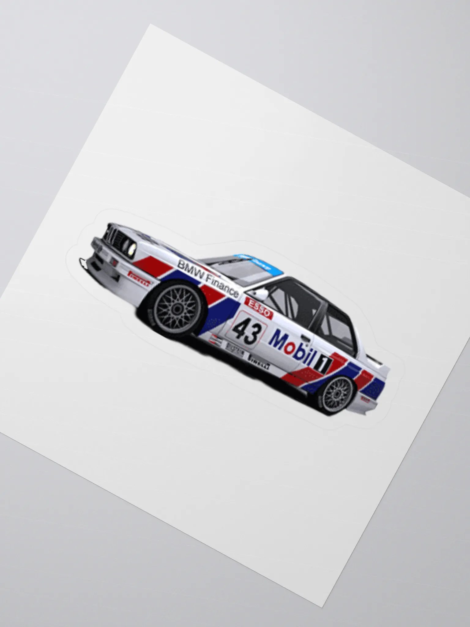 Tri-Color Logo Kiss Cut Stickers product image (2)