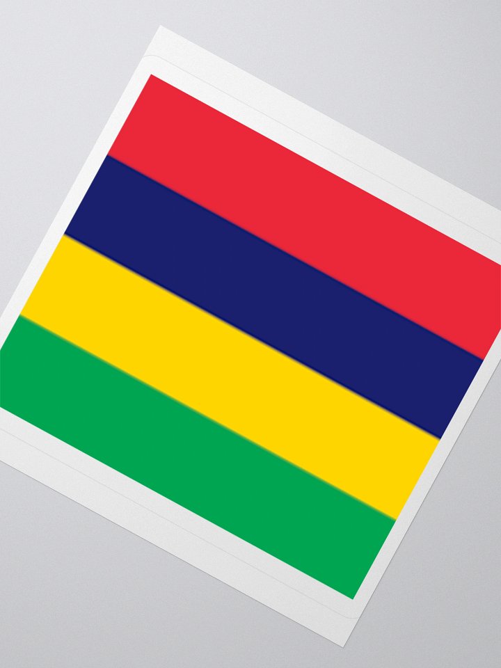 Exclusive Mauritius National Flag Vinyl Sticker - Premium Quality, Multiple Sizes product image (4)
