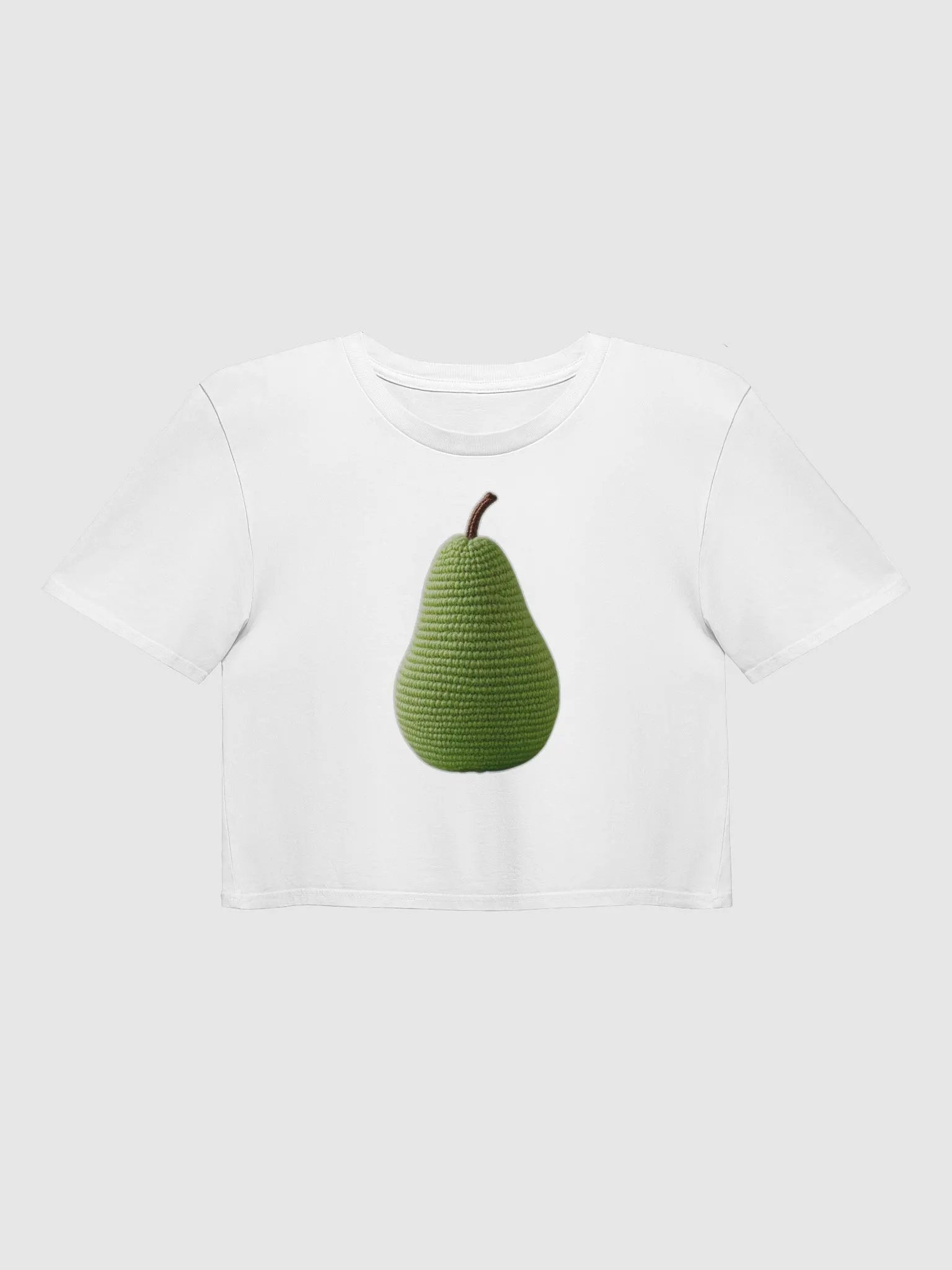 CozyAvocado Women's Premium Pear Crop Top #8 product image (1)
