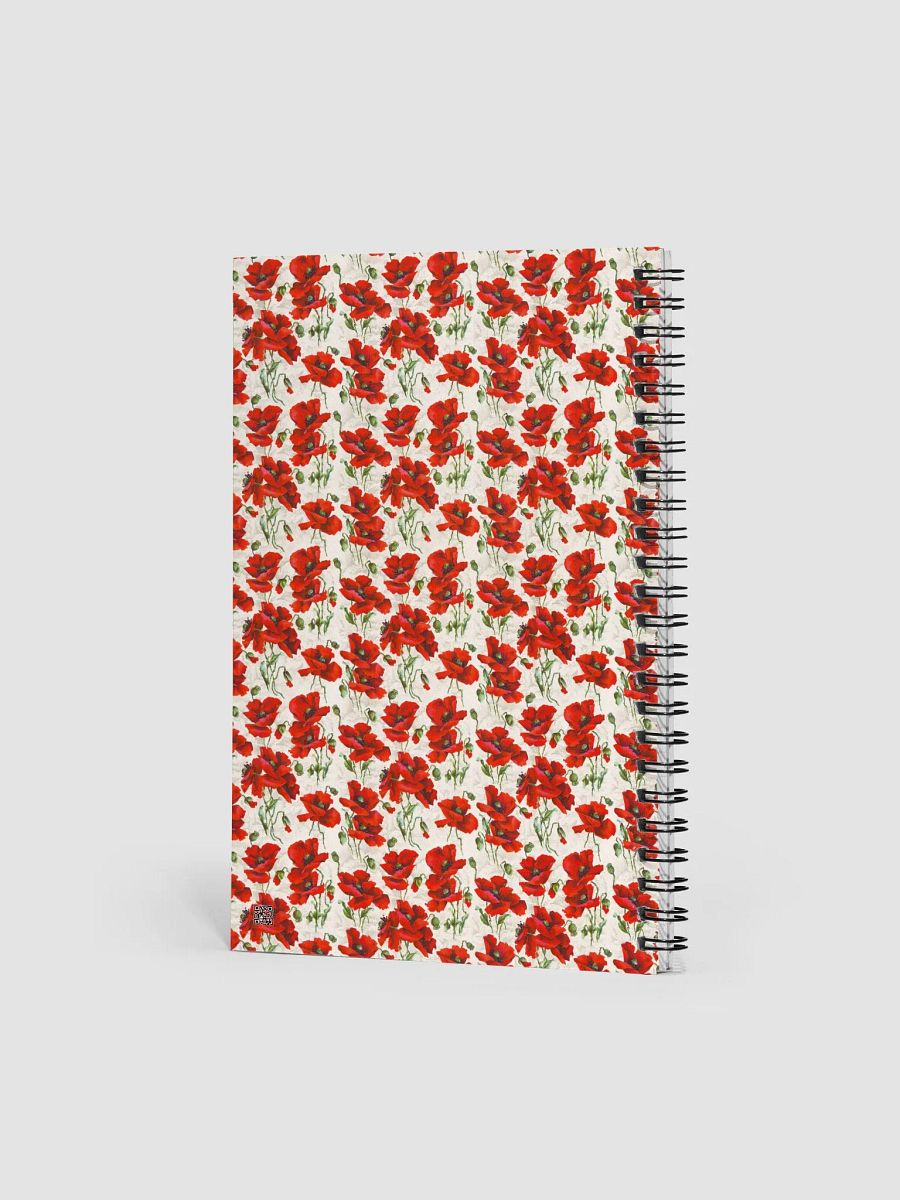 Vintage Poppy Spiral Notebook product image (2)