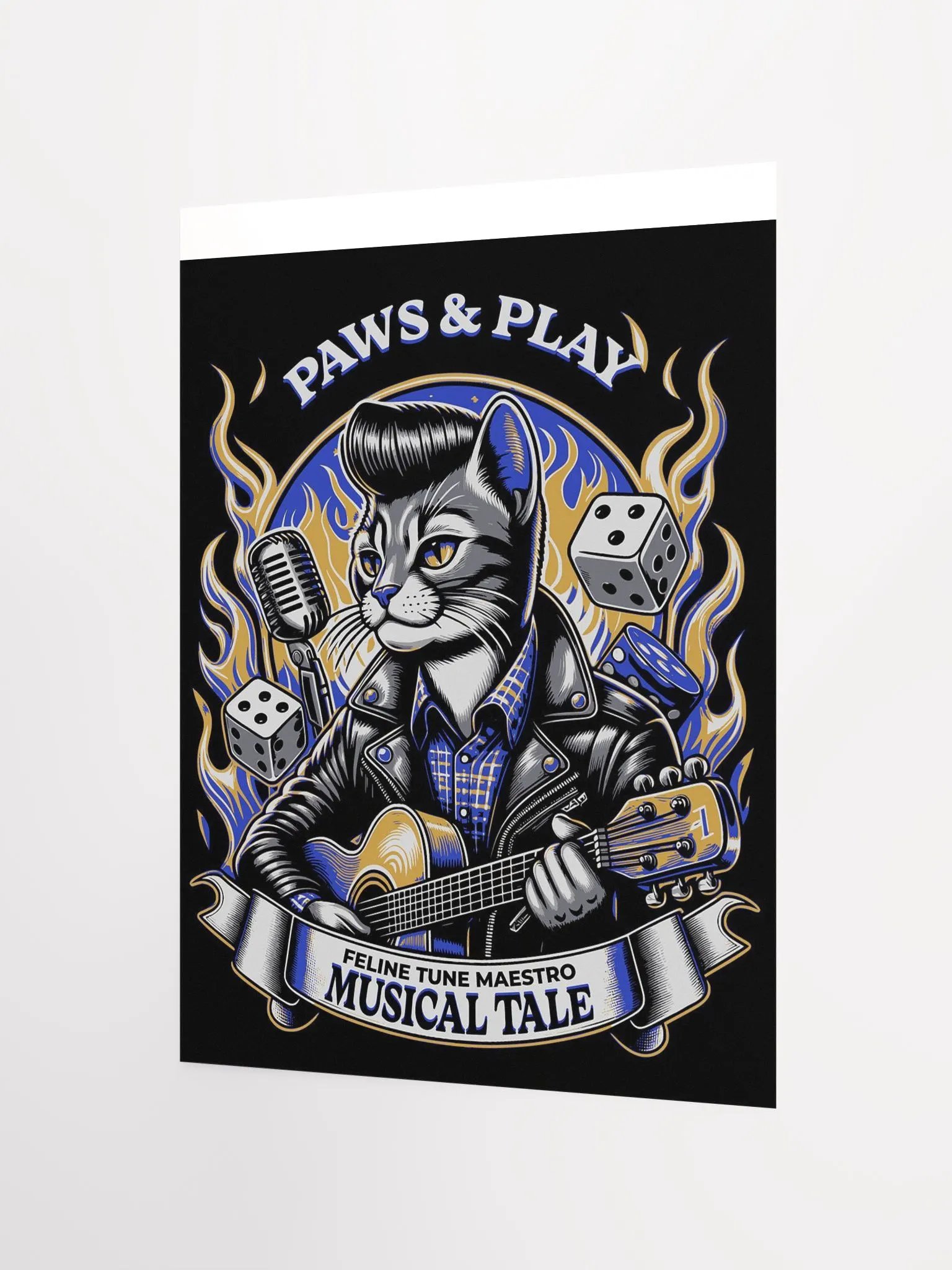 PAWS & PLAY - MUSICAL TALE - Matte Poster product image (2)