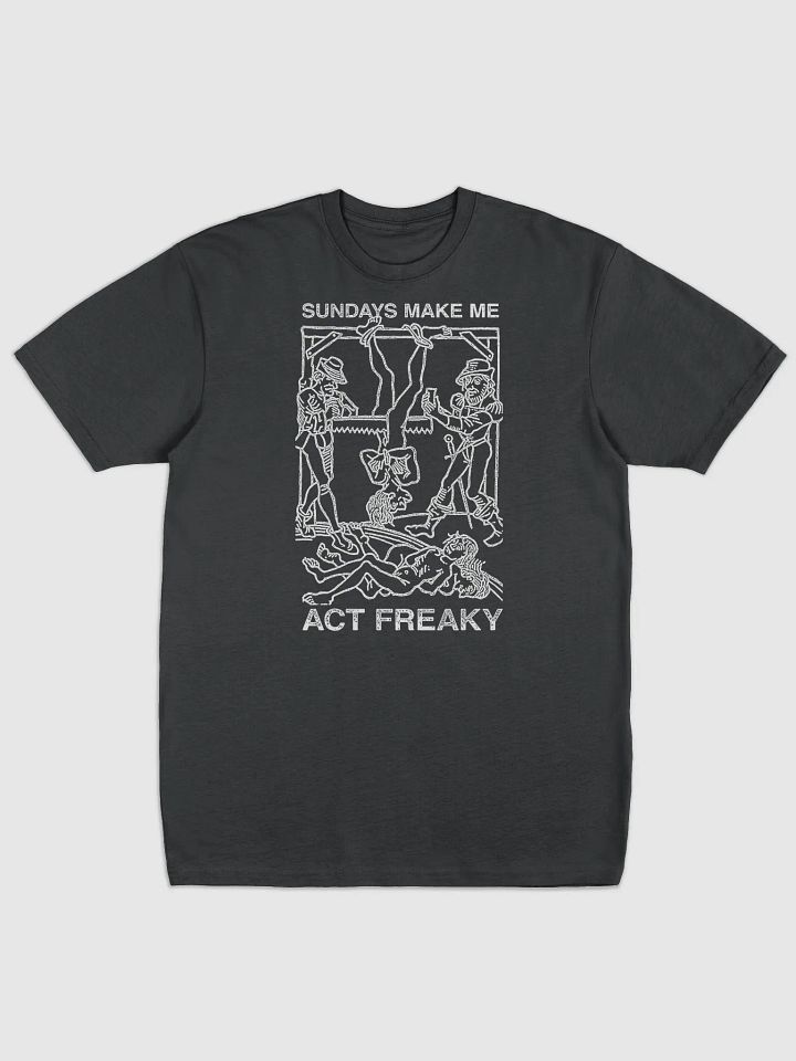 SUNDAY - BLACK Tshirt product image (1)