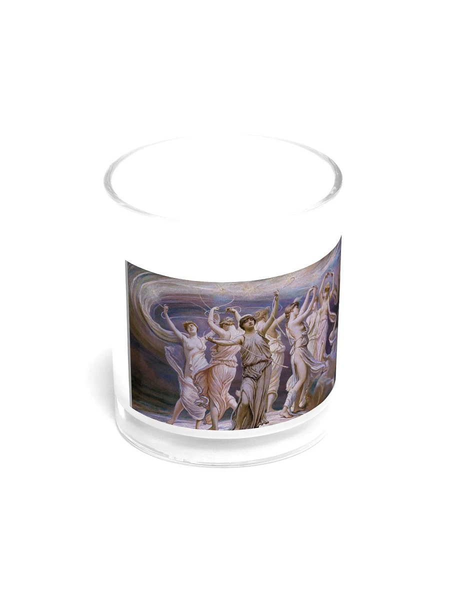 ''The Pleiades'' by Elihu Vedder - Soy Wax Candle In A Clear Glass Jar product image (2)