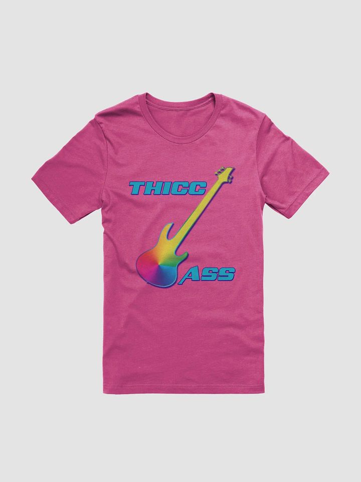 THICC BASS Straight-Sided T-Shirt product image (11)