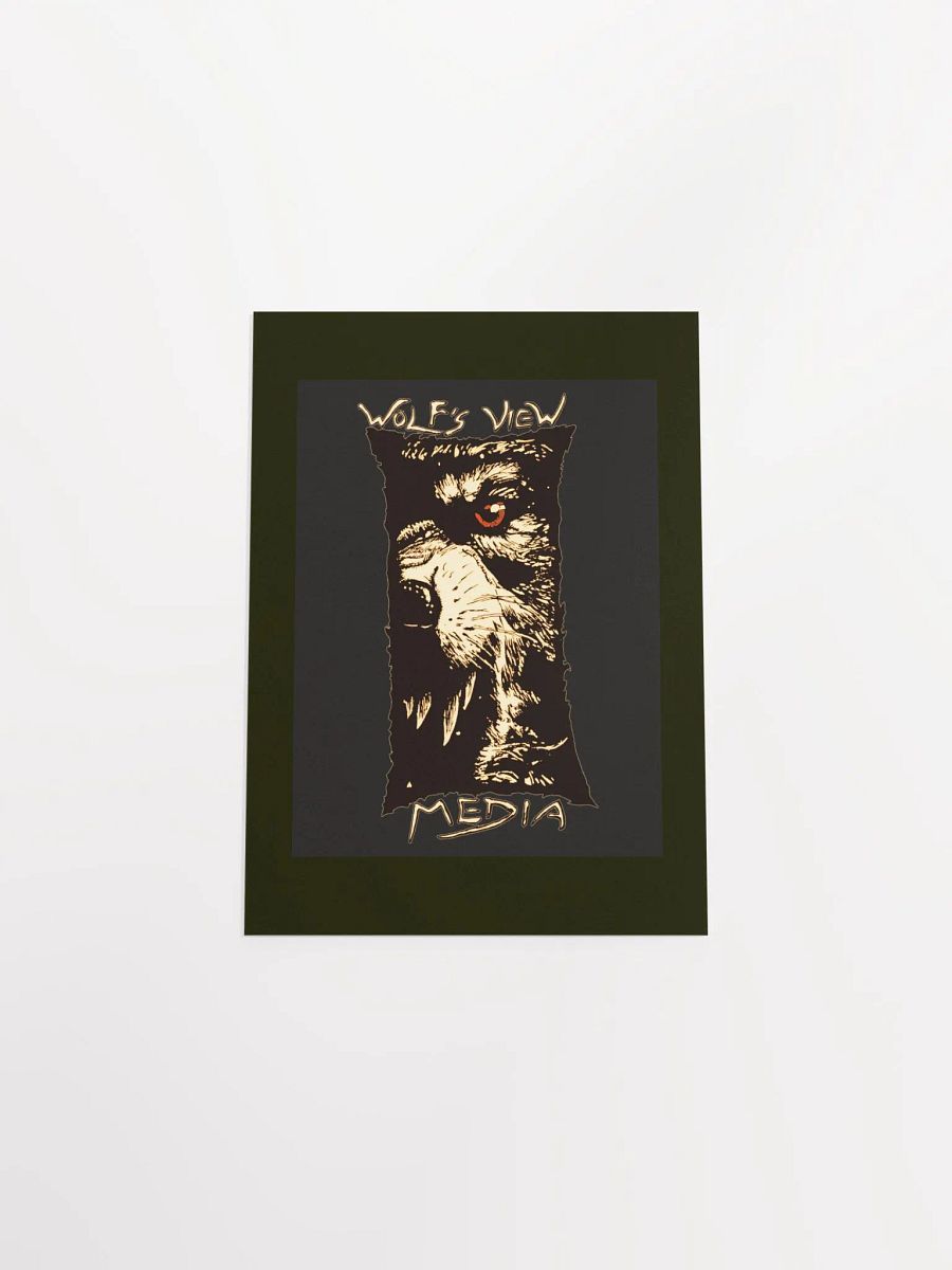 Snarling Wolf Logo- Print product image (1)