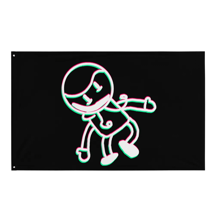 Glitchy Eddito Flag product image (1)
