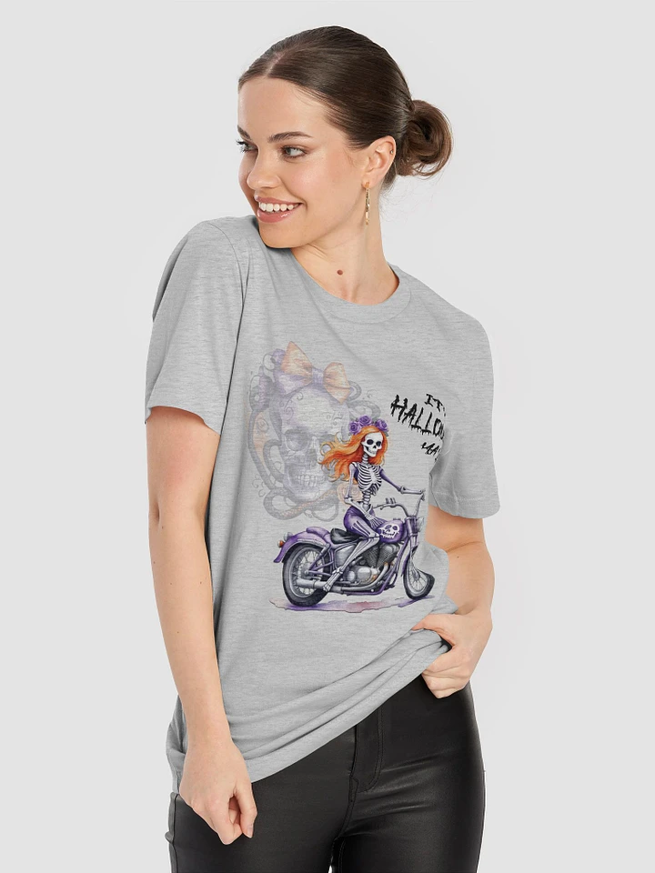 Haunted Rider Motorcycle Halloween T-Shirt product image (1)