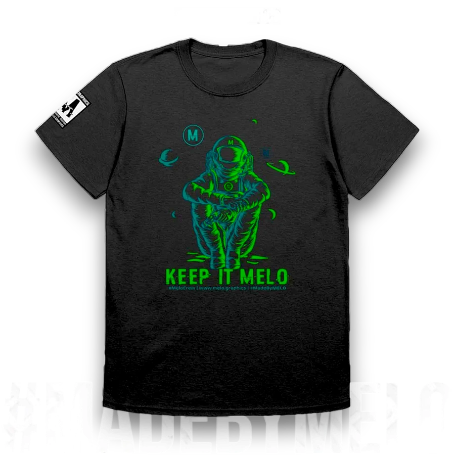 #MeloCrew Vibes: Green - Basic T-Shirt | #MadeByMELO product image (1)