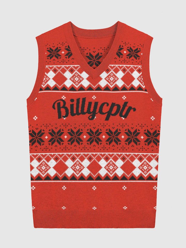 Billycptr Christmas Sweater Vest product image (5)