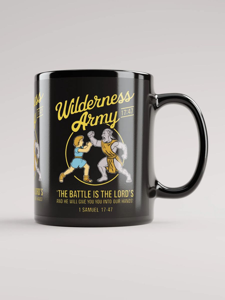 Black Wilderness Army Divine Battle Glossy Mug product image (2)