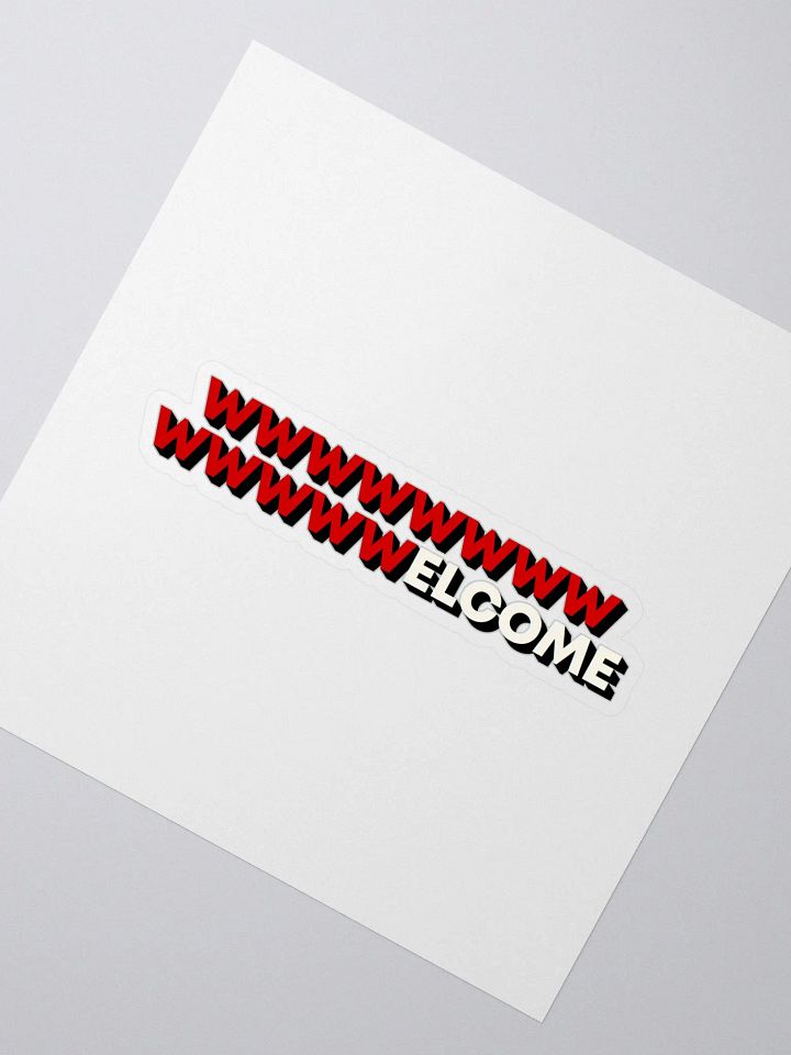 Lincoln 94 Welcome Sticker product image (2)