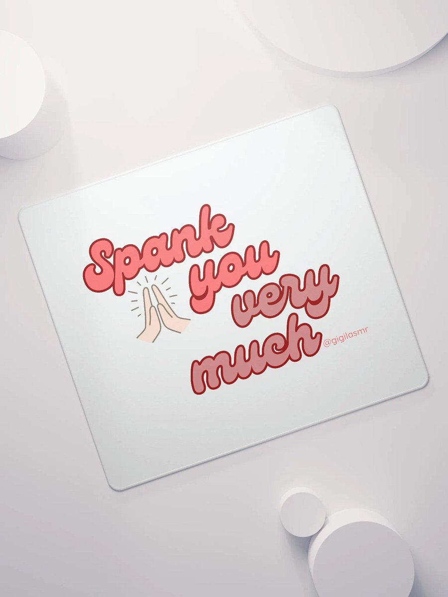 Spank You Gaming Mousepad (transparent) product image (7)