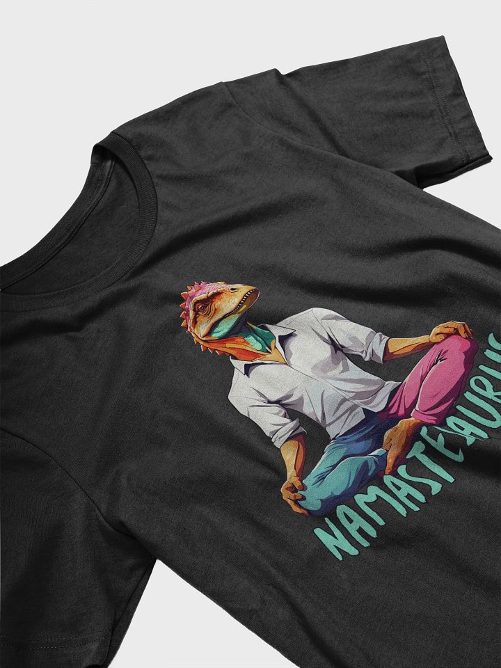 Yoga Dinosaur Graphic T Shirt | Namastesaurus product image (2)