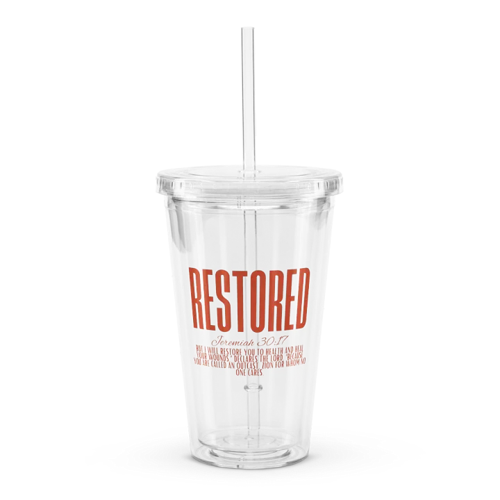 RESTORED- Jeremiah 30:17 Tumbler product image (1)