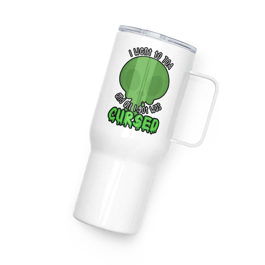 All I Got Was Cursed - Hunter - Travel Mug w/Handle product image (4)