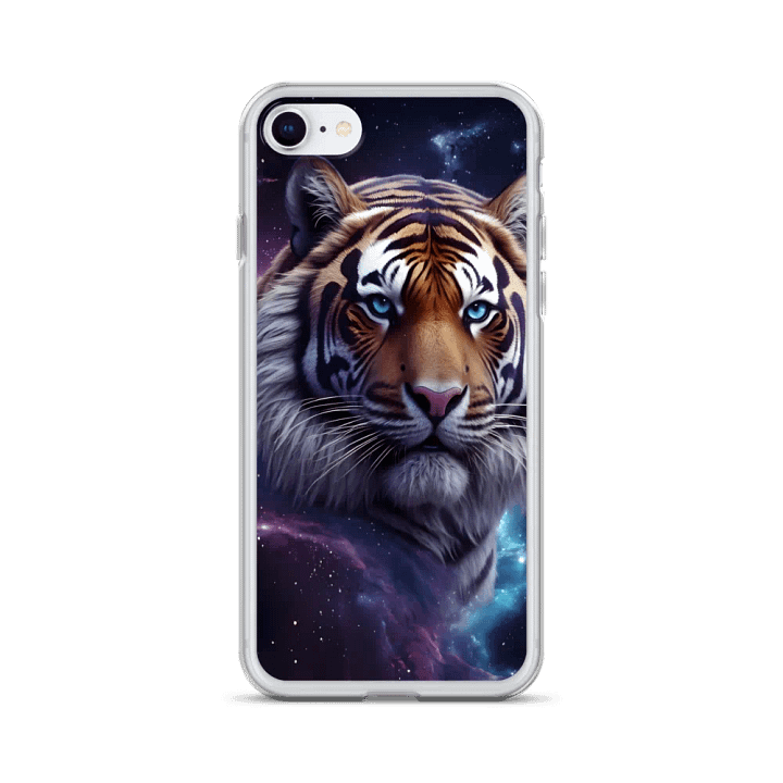Cosmic Tiger iPhone Clear Case product image (1)