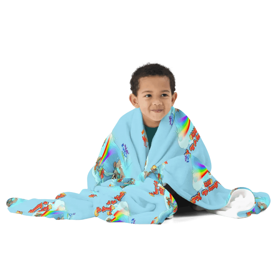 Running of the Trolls Rainbow Blanket Pattern product image (12)