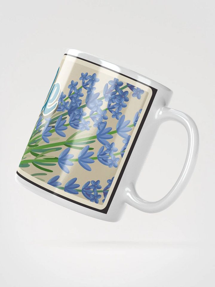 Turkish City Kırıkkale Mug with Blue Flowers product image (4)