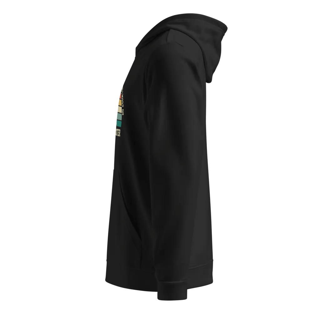 Retro Skier Adidas® Fleece Hoodie product image (3)