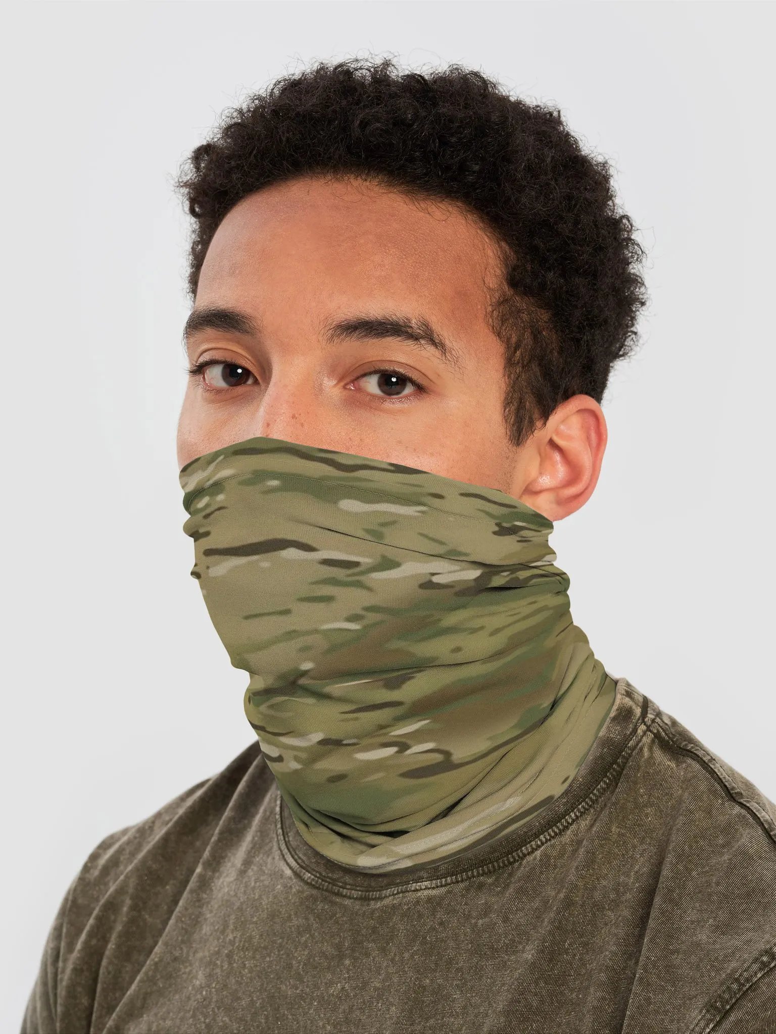 Faithful Camo: Neck Gaiter - Multicam product image (2)