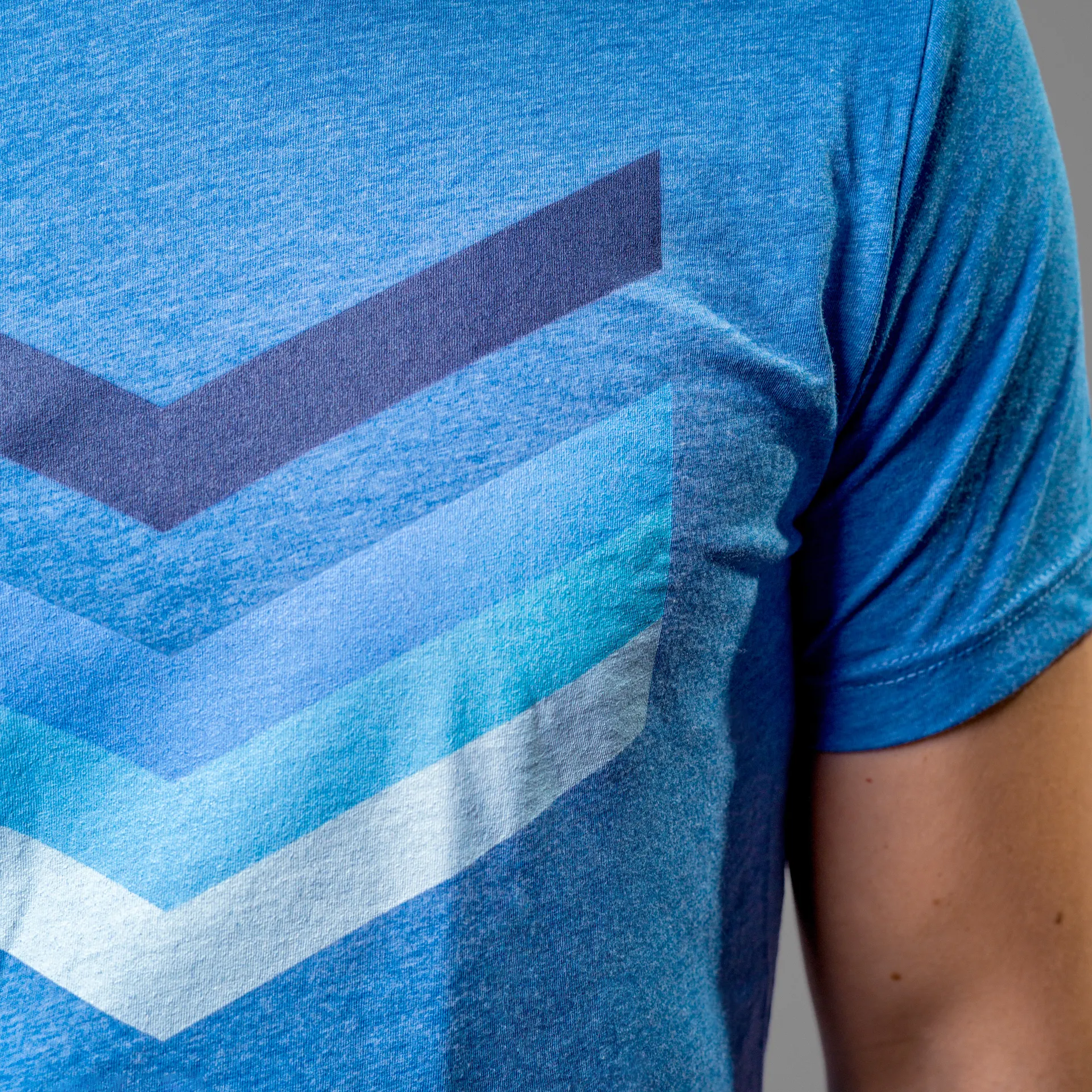 Blue Chevron T Shirt MKBHD