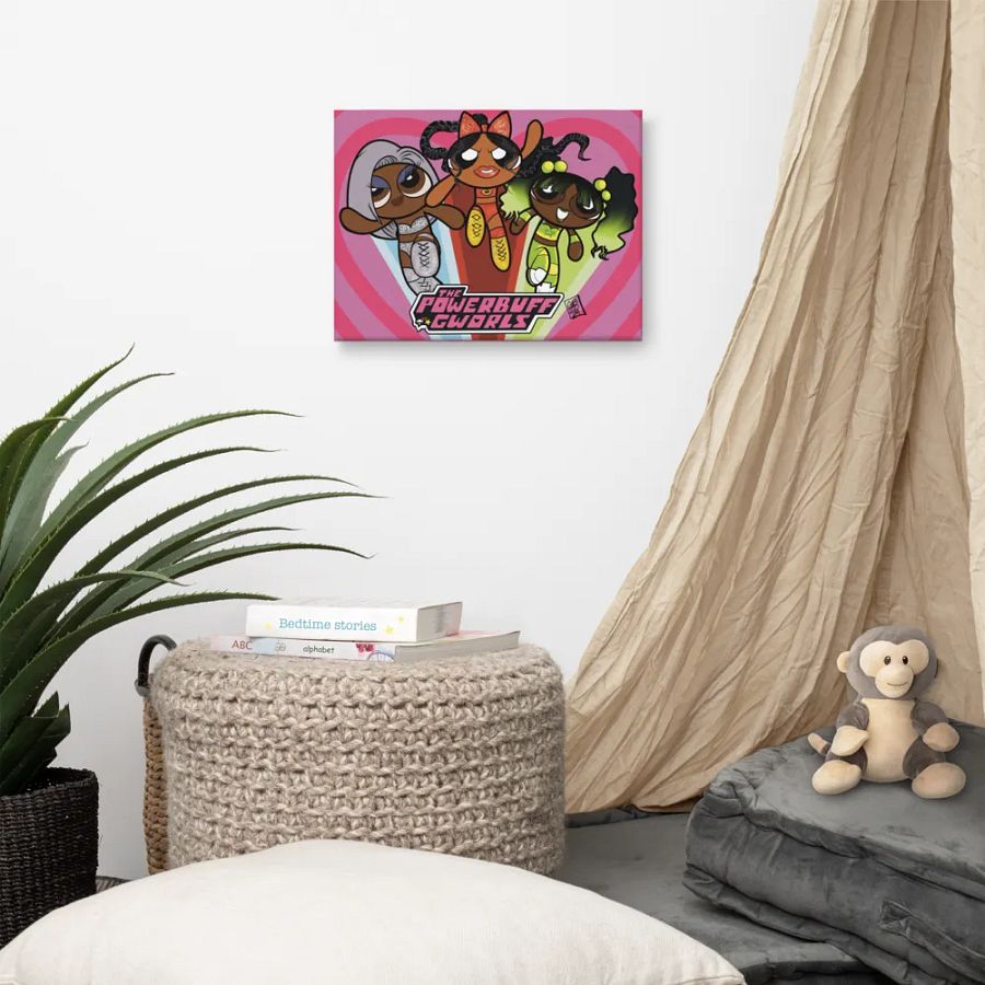Powerbuff Gworls - Canvas Print product image (7)