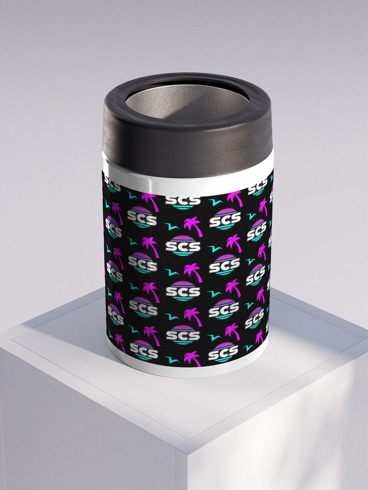 SCS ALL OVER PRINT STEEL KOOZIE product image (1)
