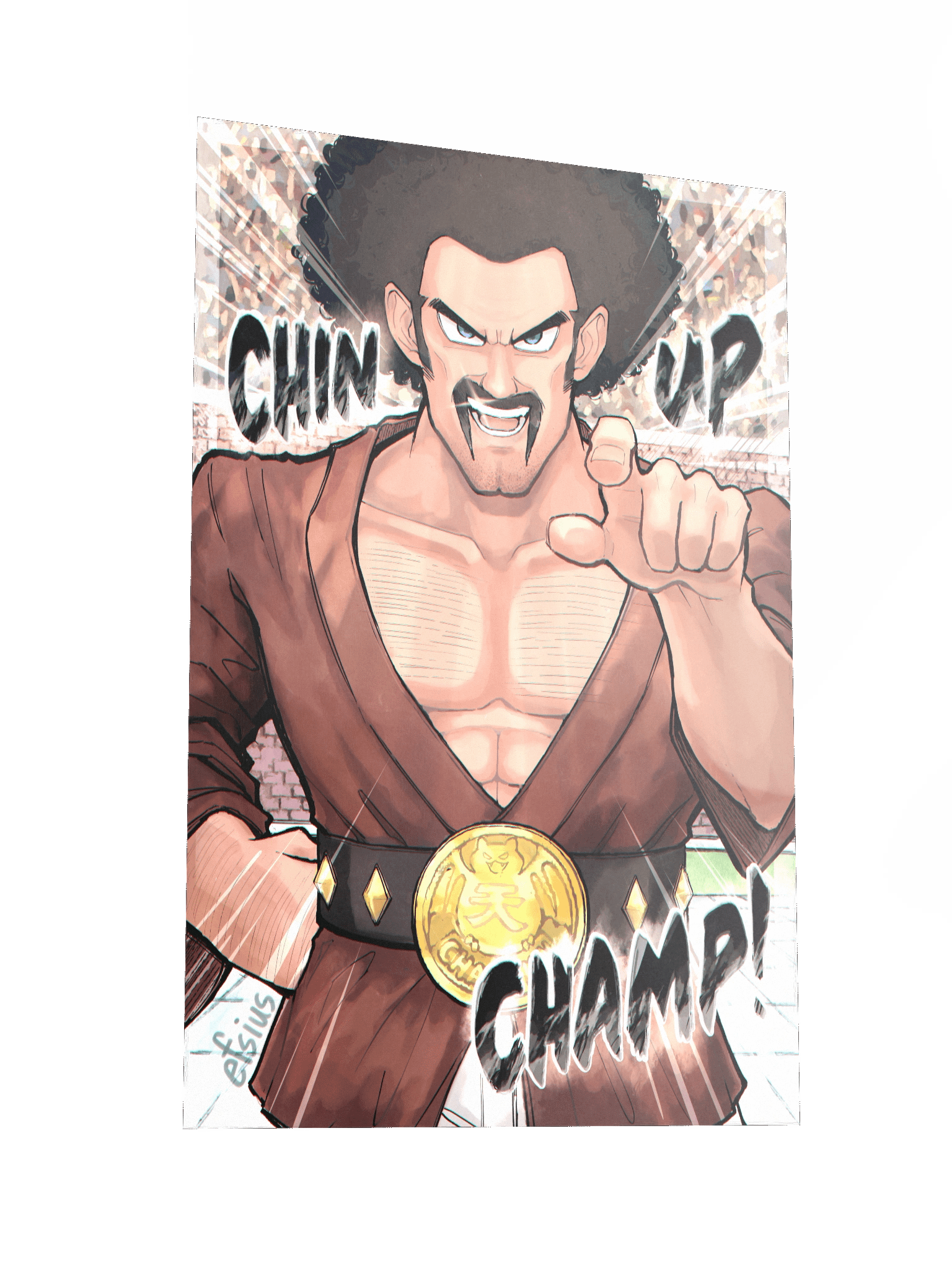 Mr Satan/Hercule 12x18 in. product image (2)