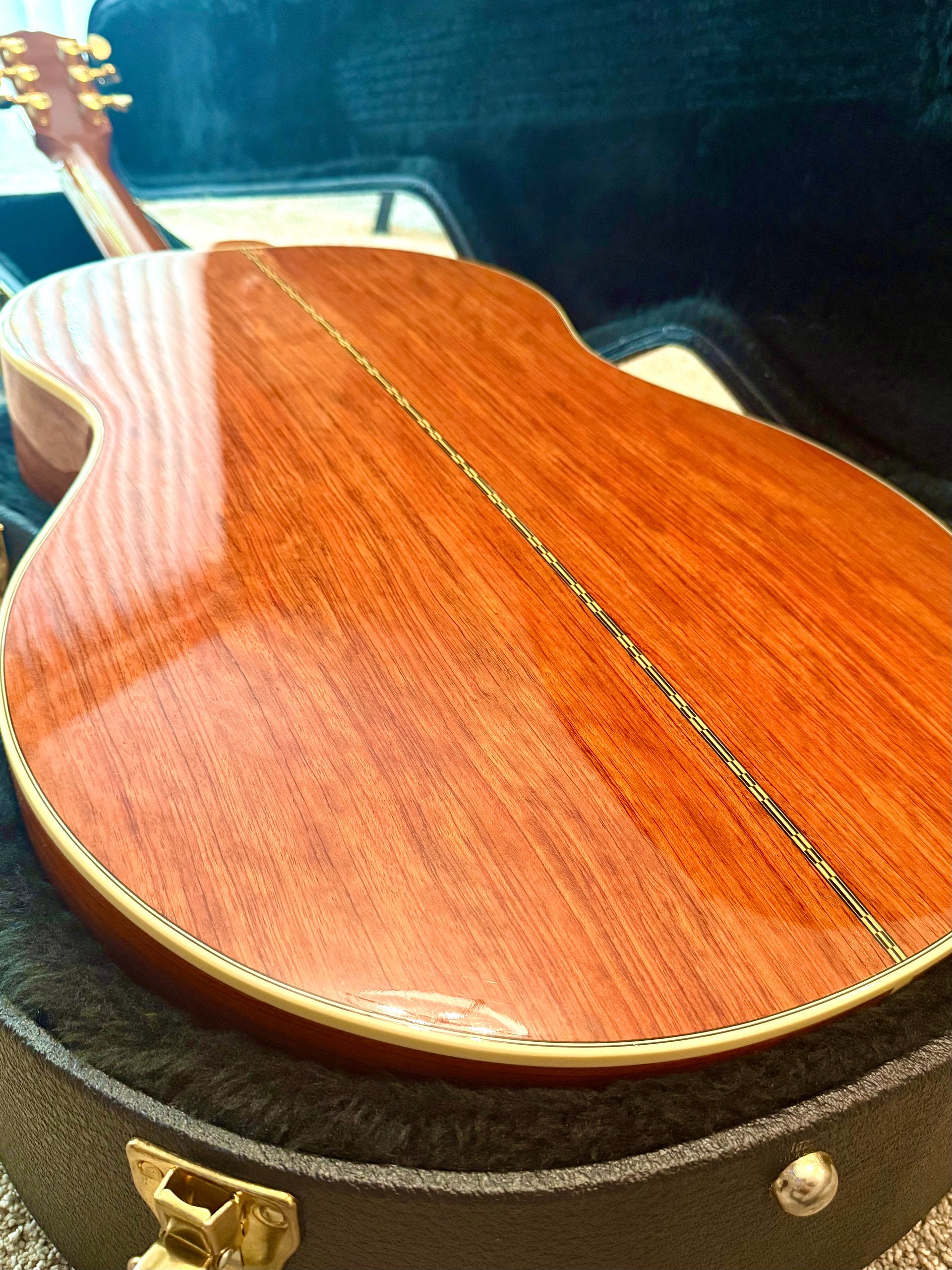 2002 Gibson L-130 Montana "NATURAL SITKA/BUBINGA WOODS" + OHSC product image (7)