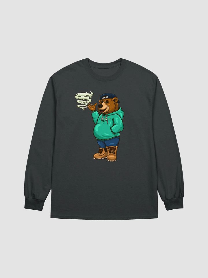 Urban Bear Long Sleeve T-Shirt ( Gildan Ultra Cotton) product image (7)